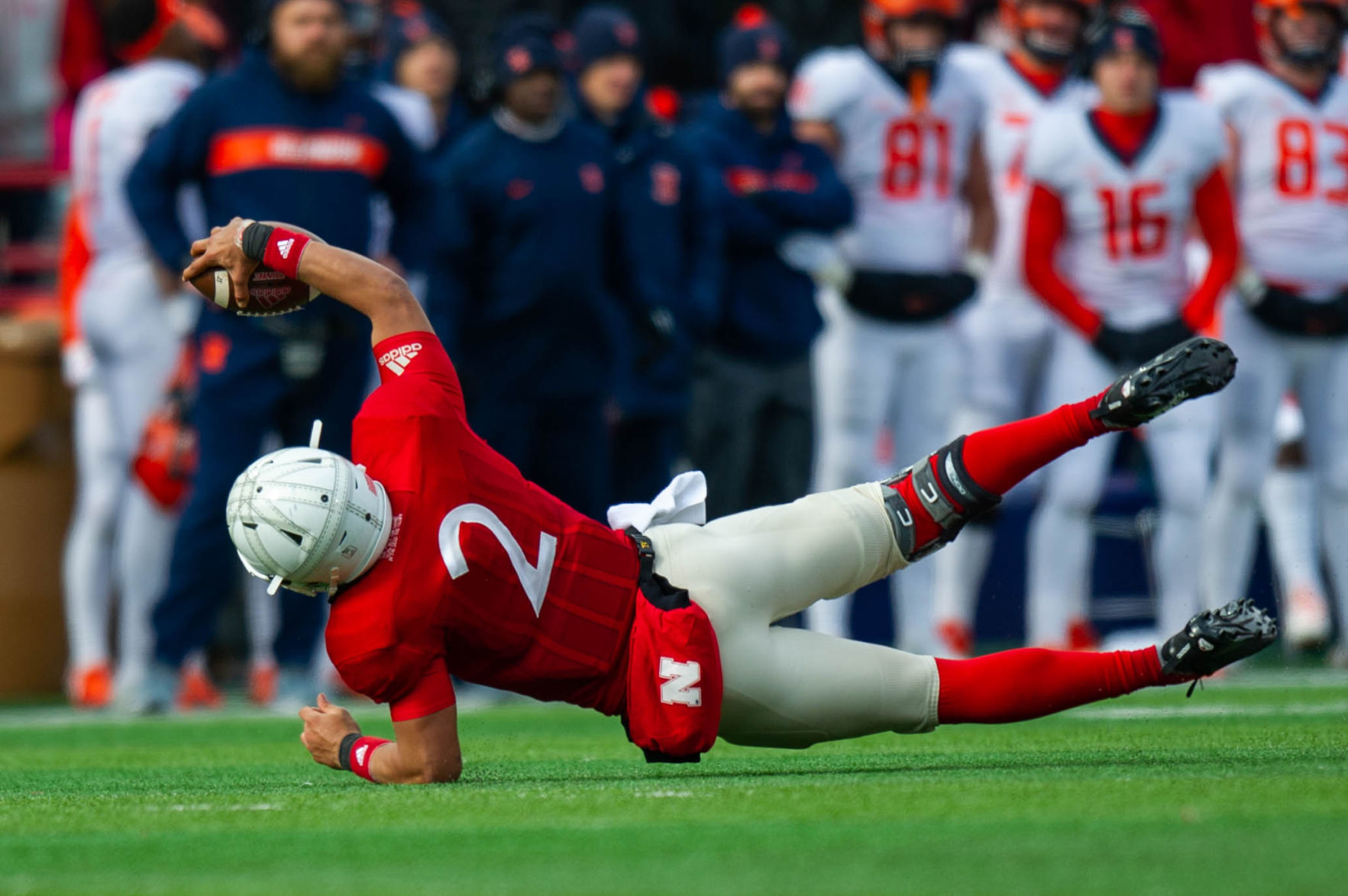 Illinois at Nebraska, 11/10/18